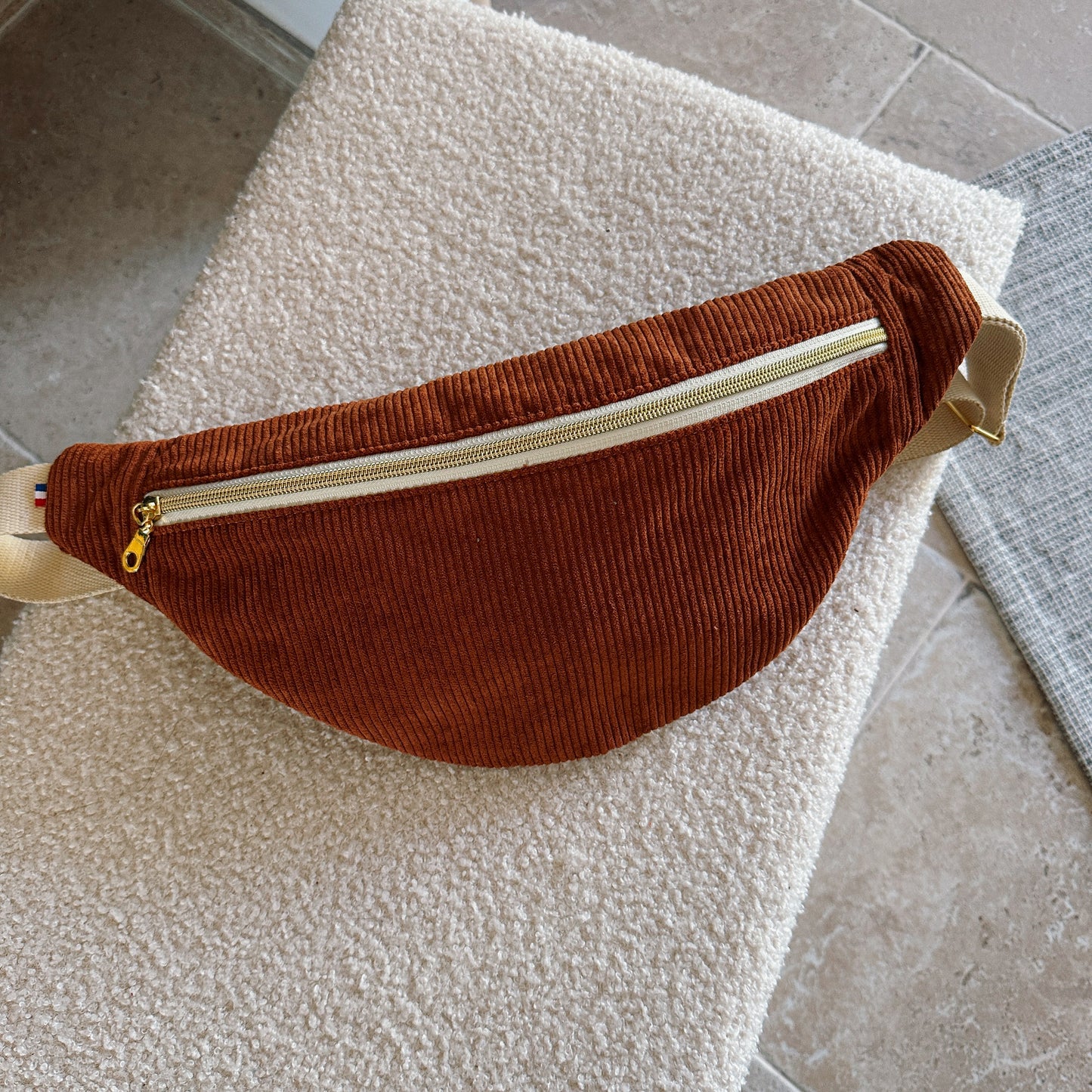 Sac banane Velours