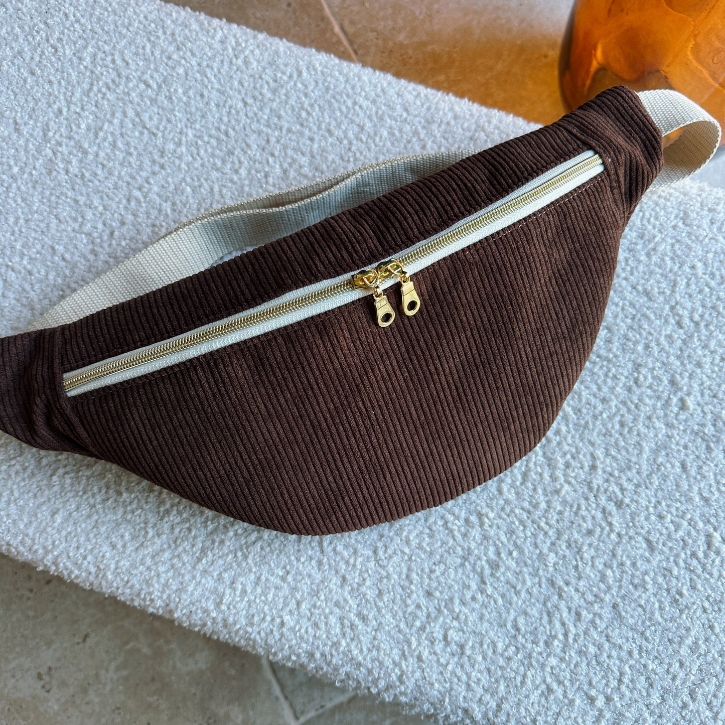 Sac banane Velours