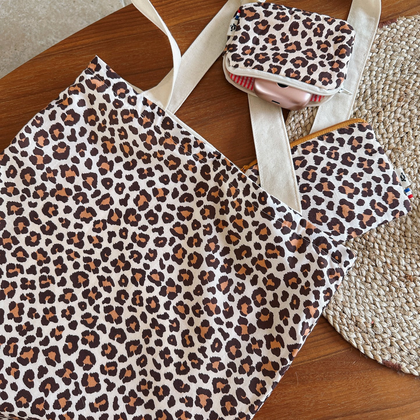 Tote-bag Léopard