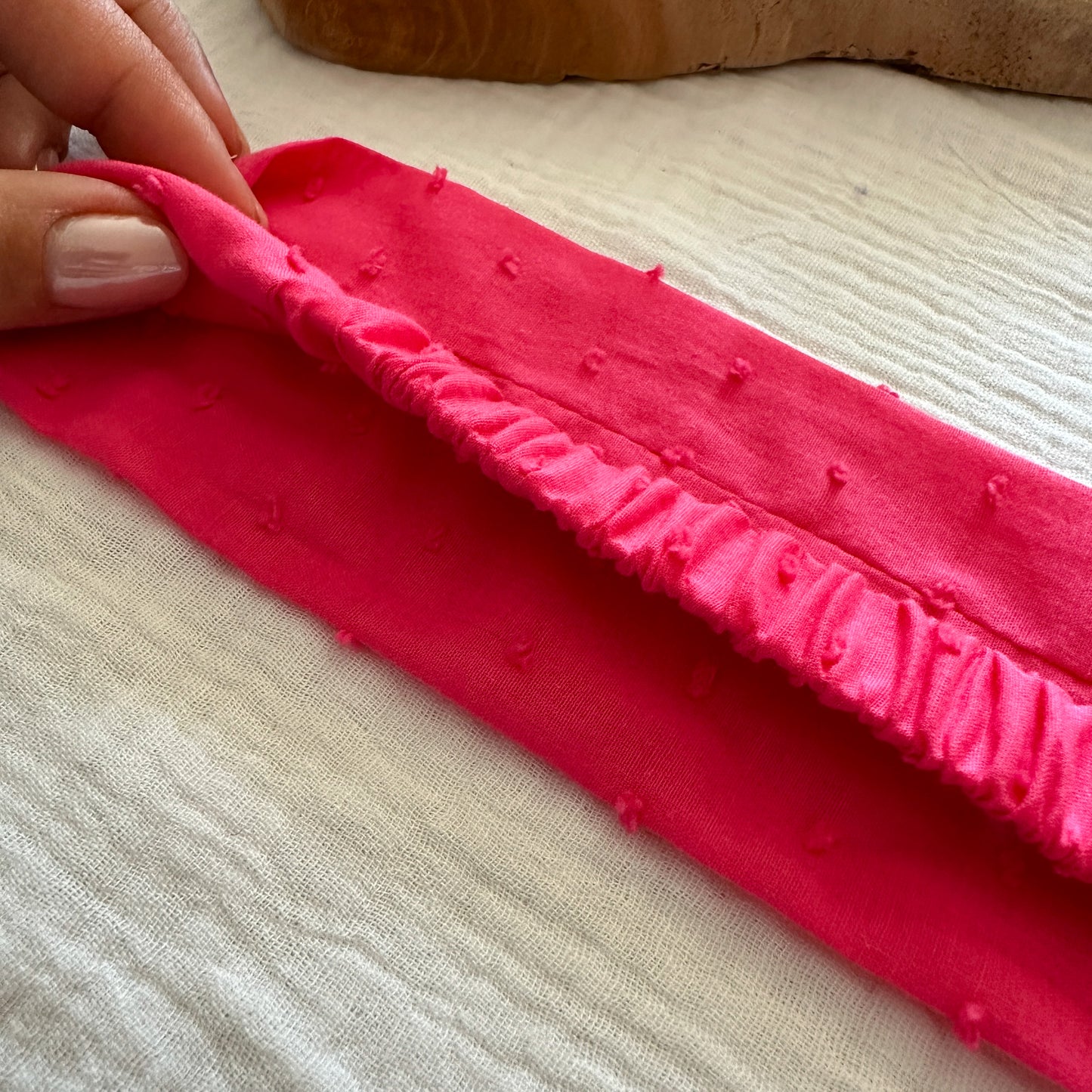 Bandeau Rose Fuchsia