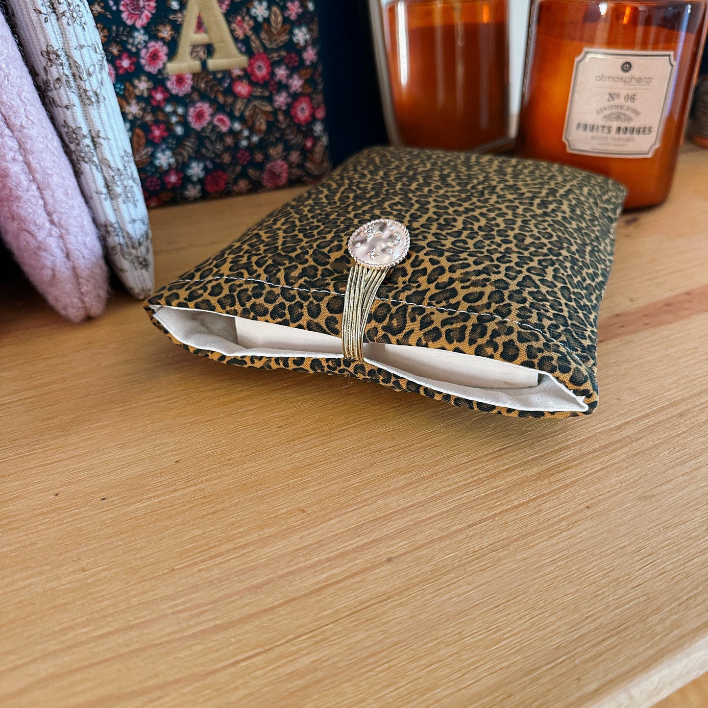 Housse de Livre Léopard