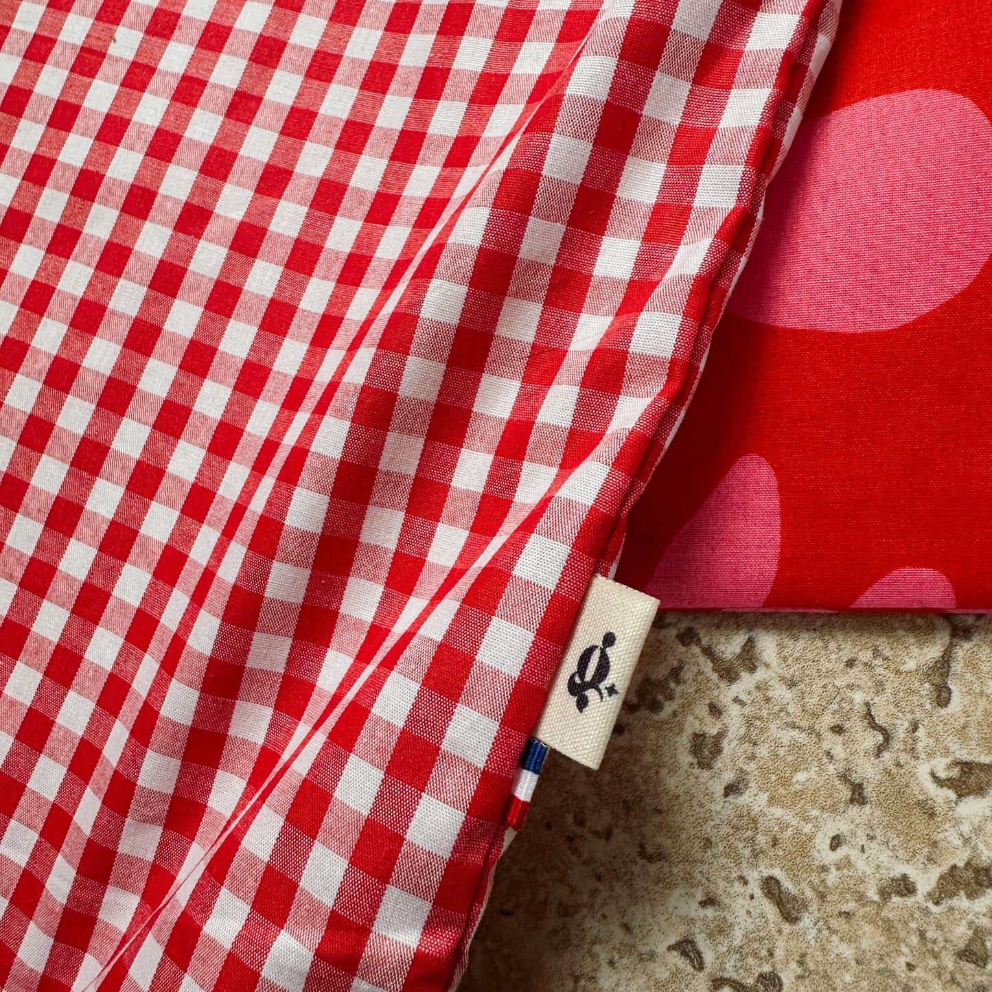 Tote-bag Vichy Rouge