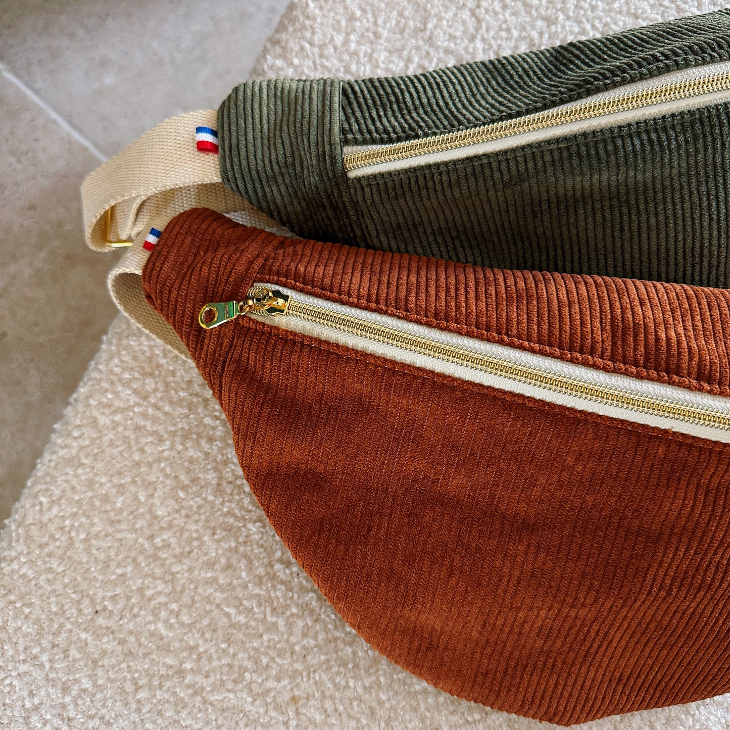 Sac banane Velours