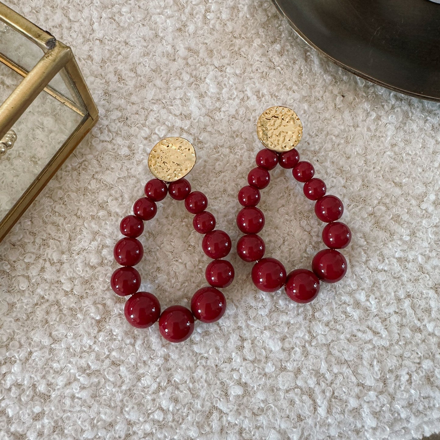 Boucles d'oreilles PAULINE Bordeaux