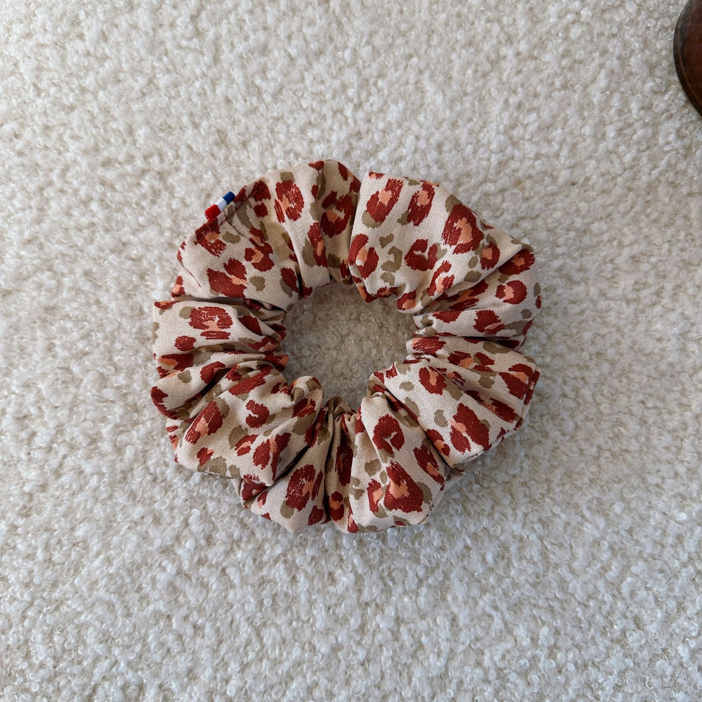 Chouchou Léopard Terracotta