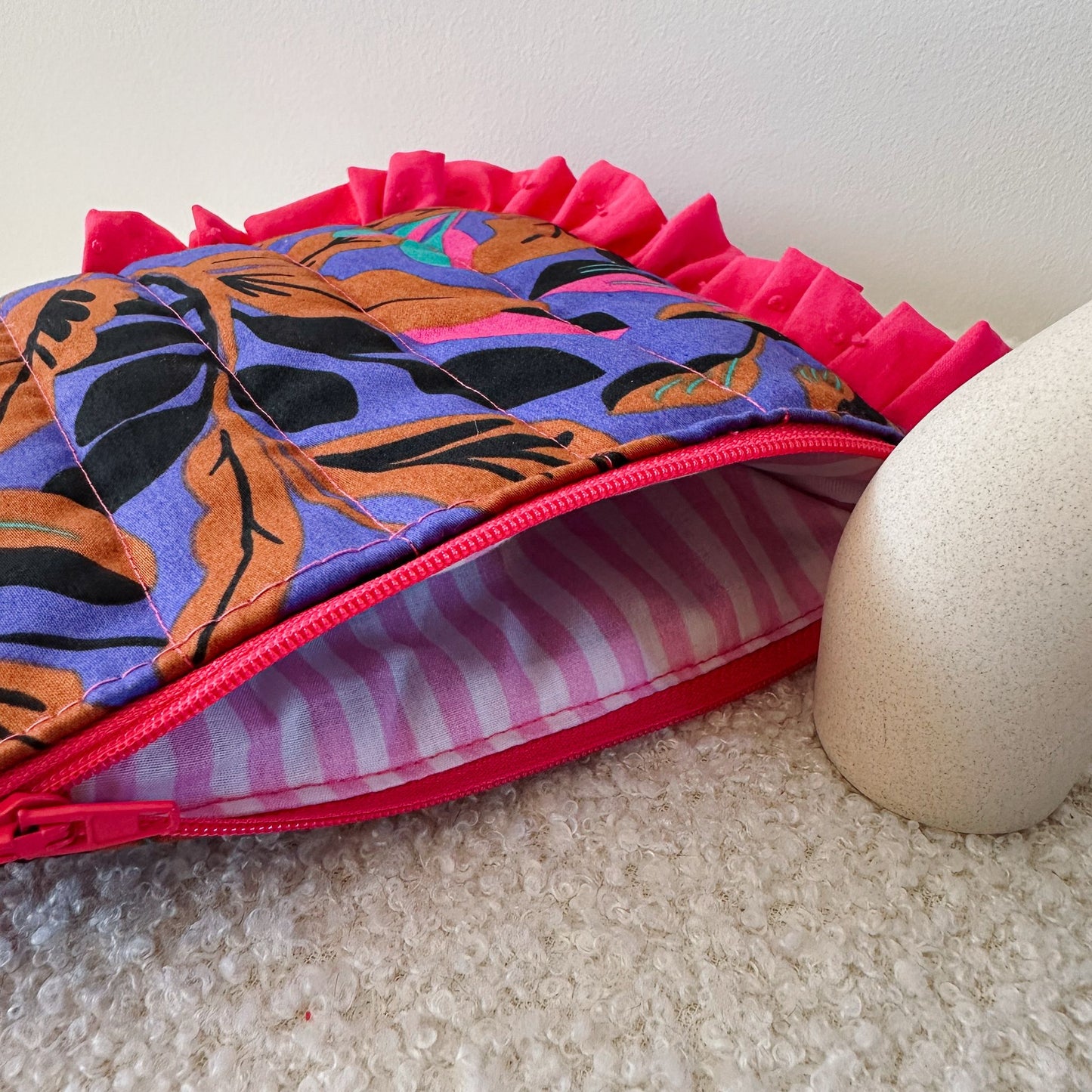 Pochette Froufrou Violette