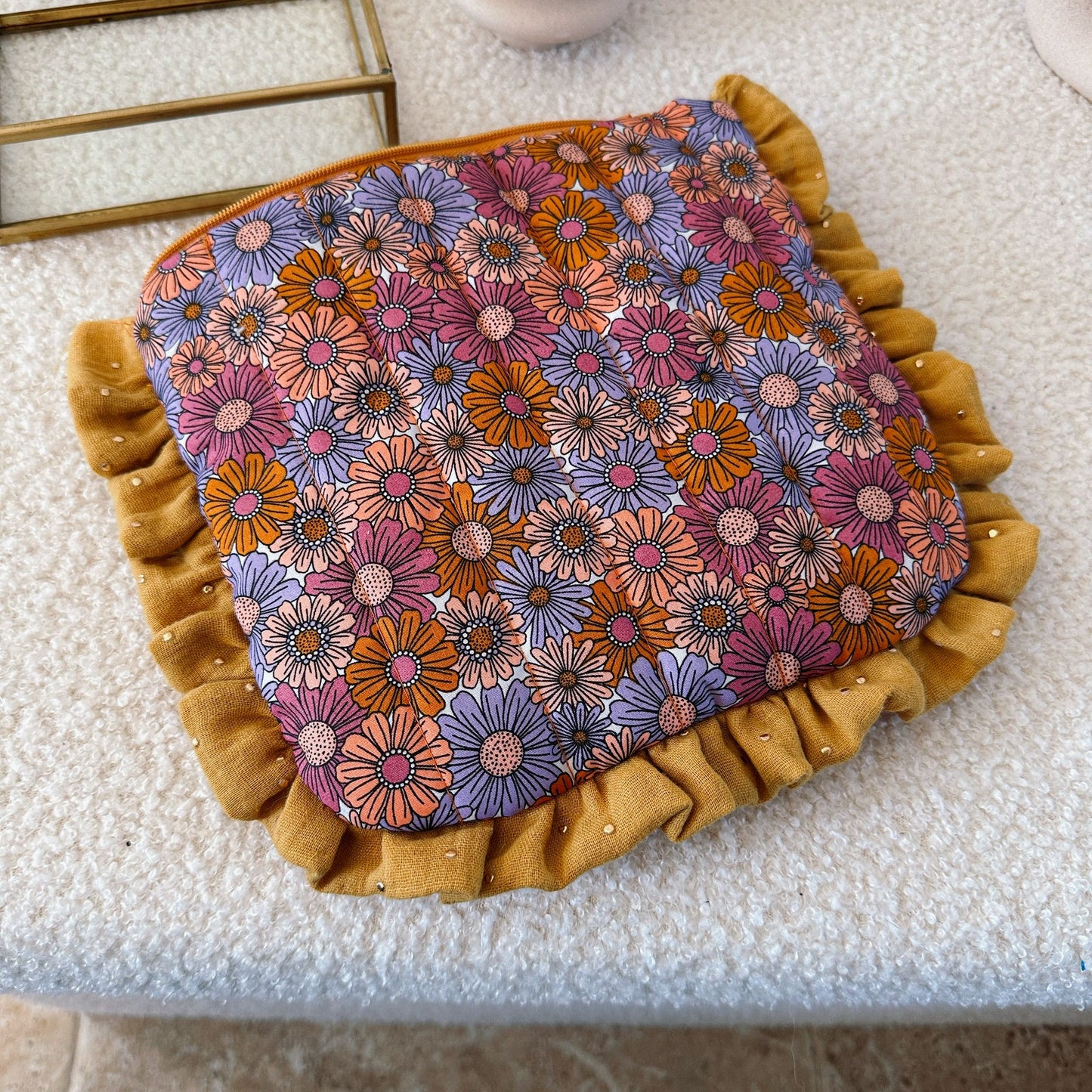 Pochette Froufrou Moutarde
