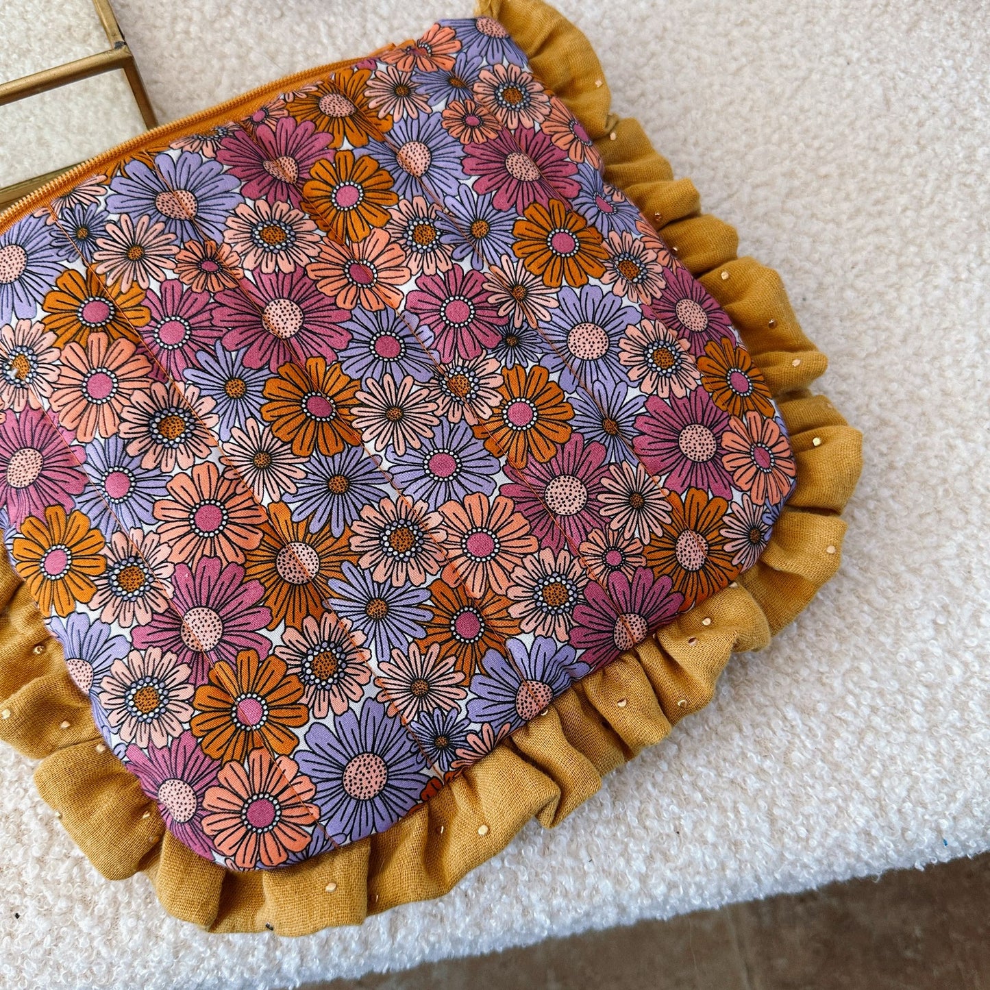 Pochette Froufrou Moutarde