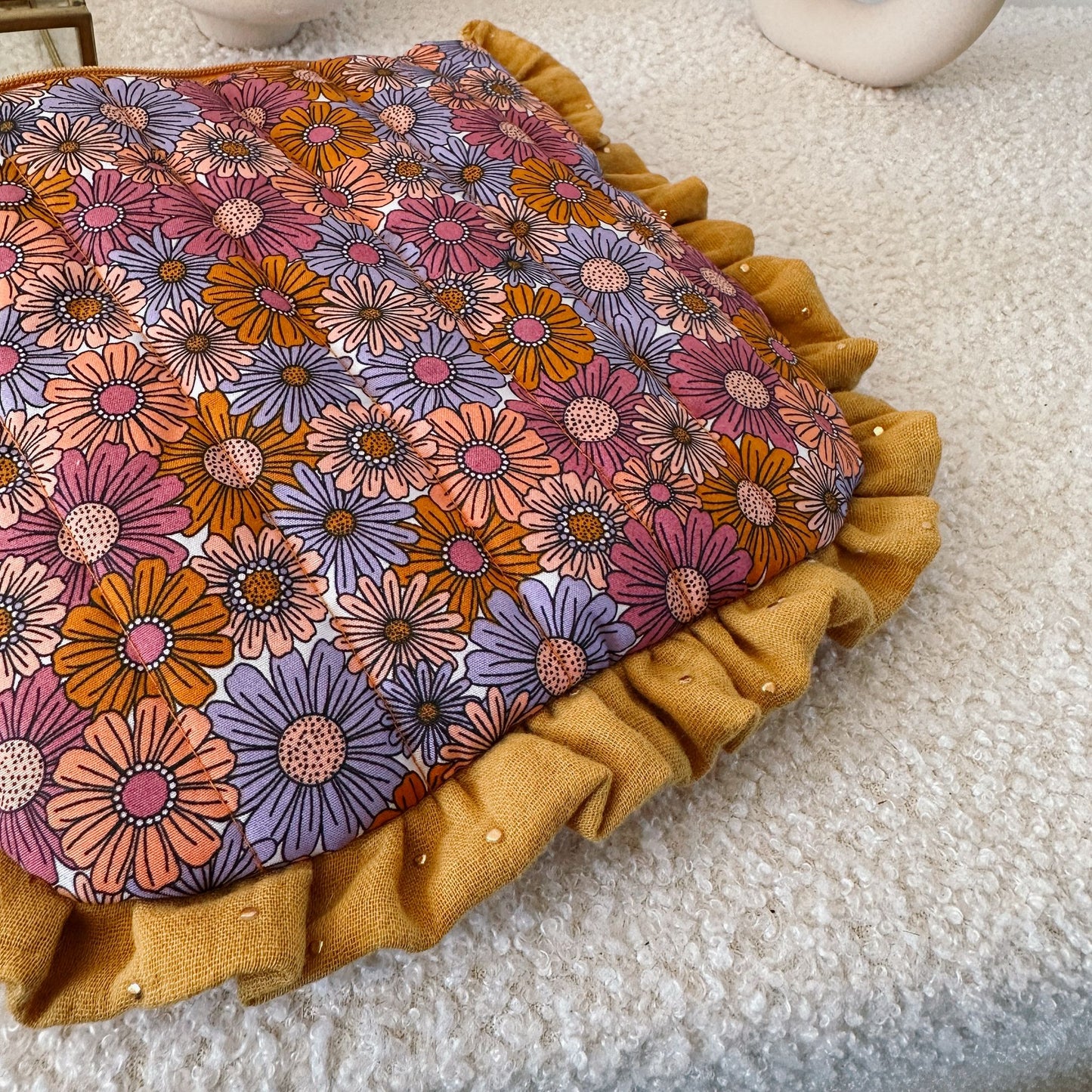 Pochette Froufrou Moutarde