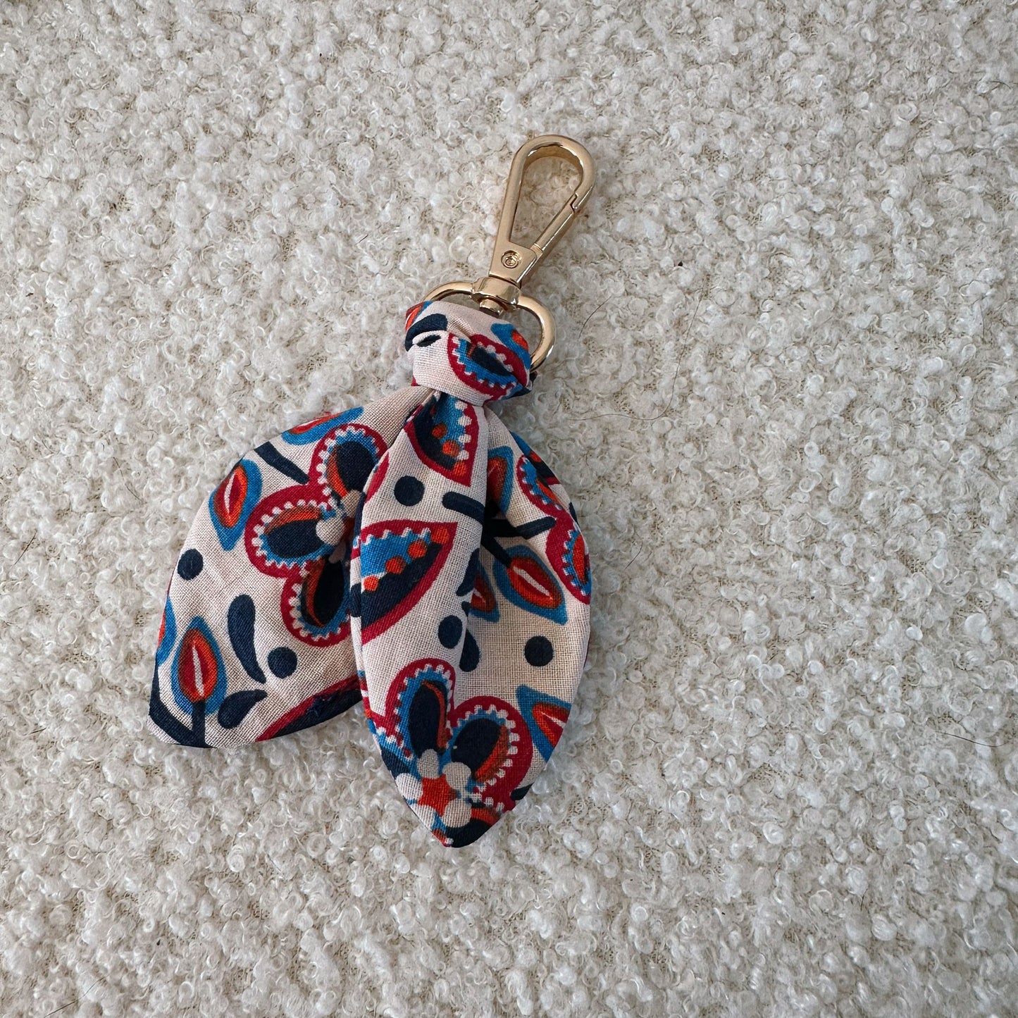 Porte-Clés Papillon Bleu