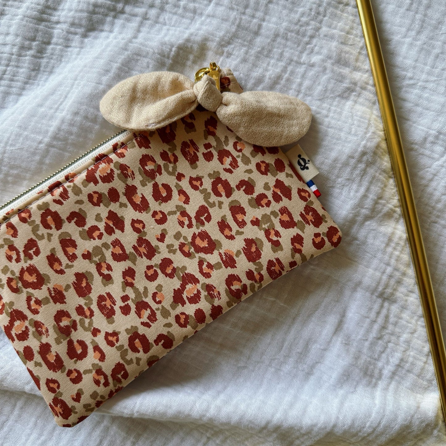Pochette 11x18 Léopard