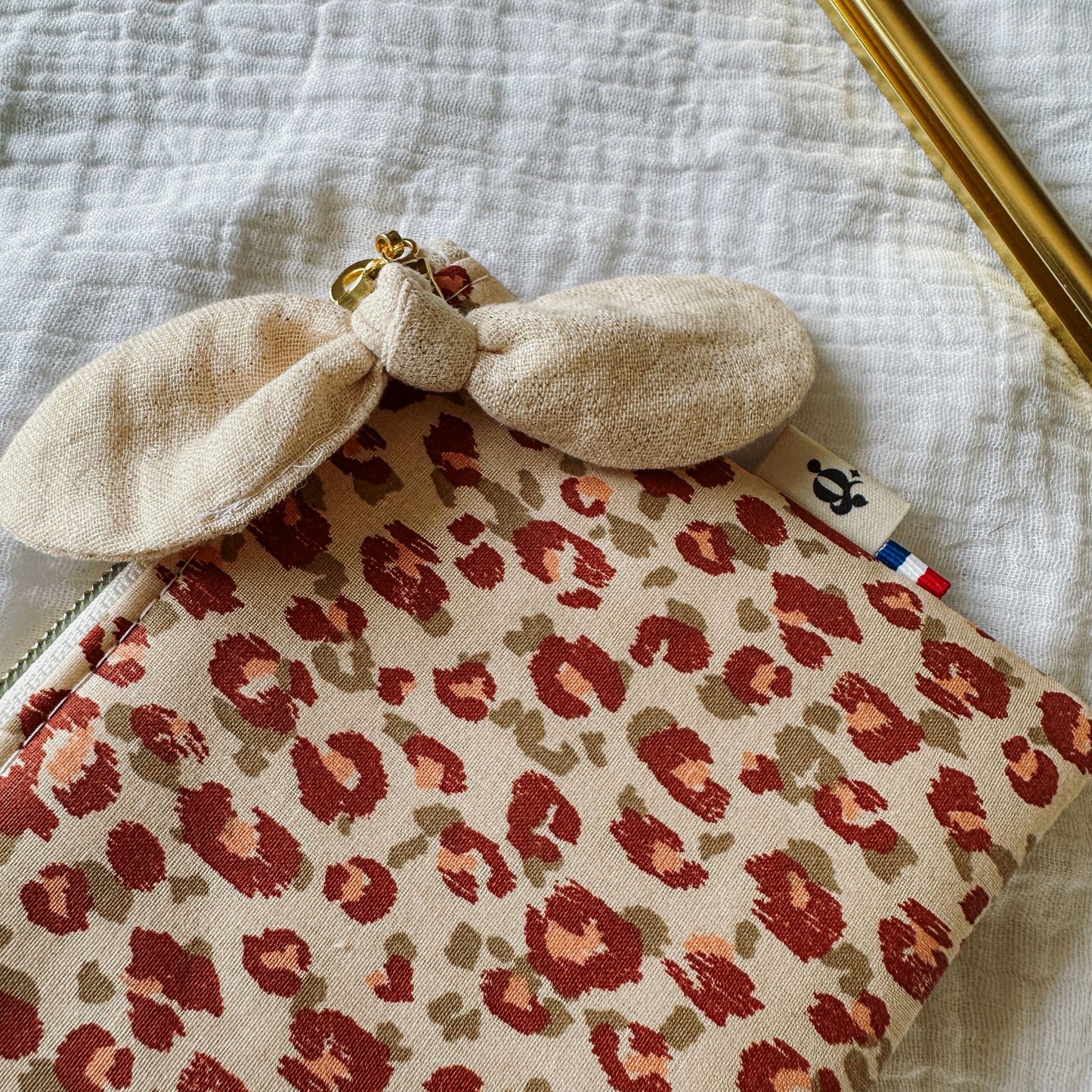Pochette 11x18 Léopard