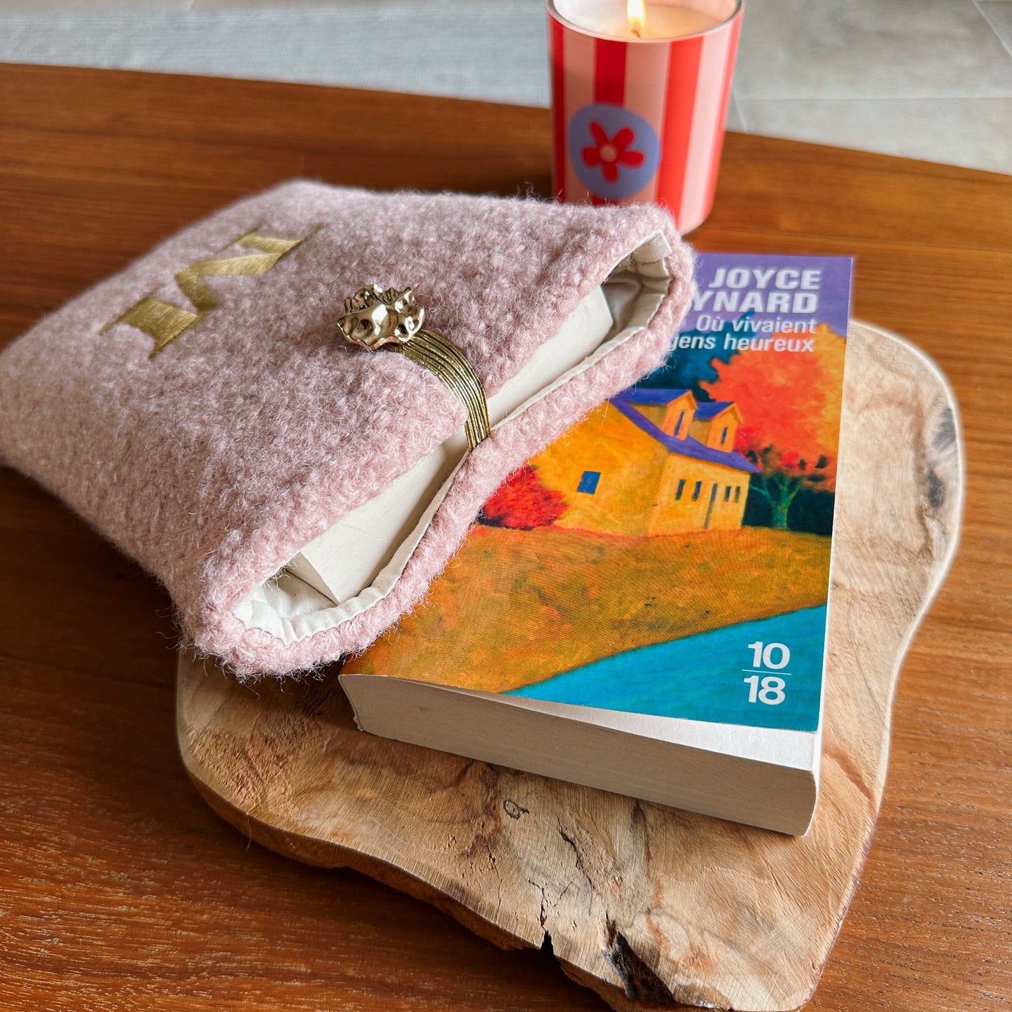 Housse de Livre Rose