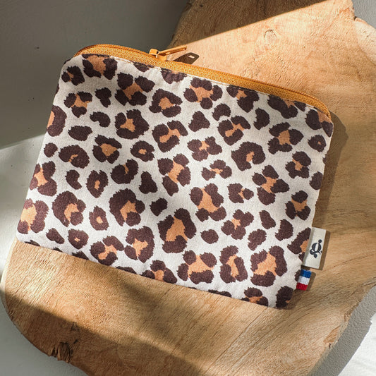 Pochette Plate Léopard