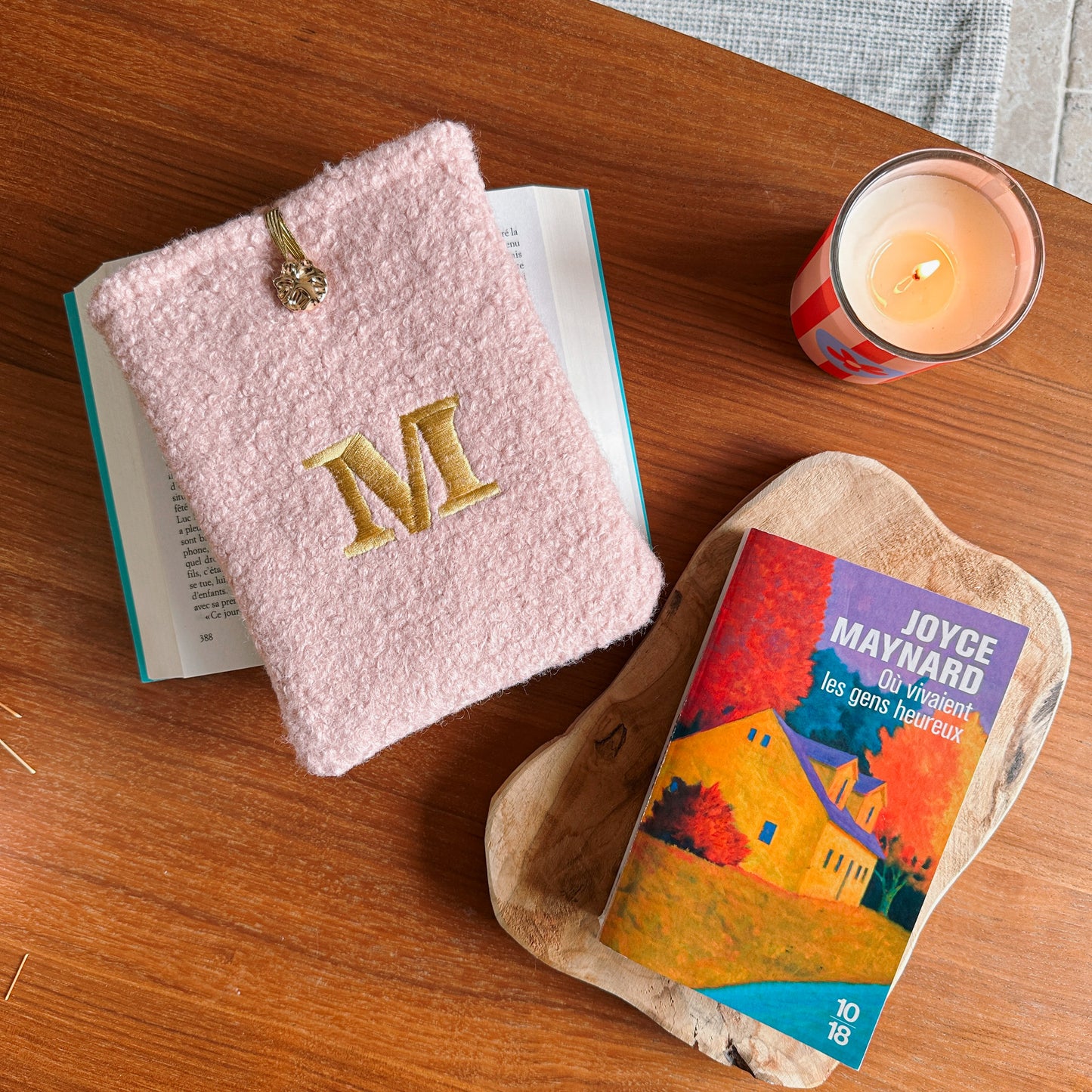 Housse de Livre Rose