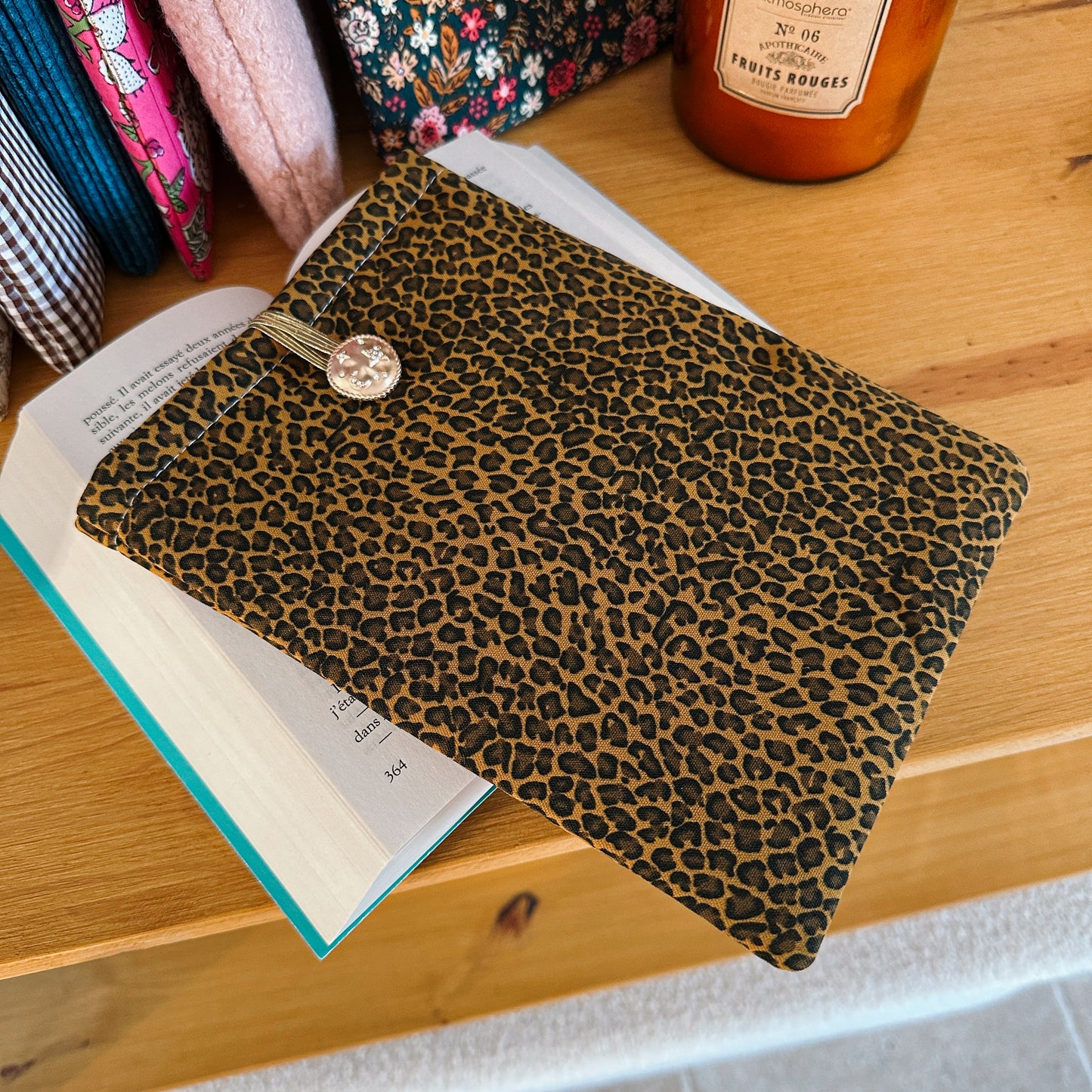 Housse de Livre Léopard
