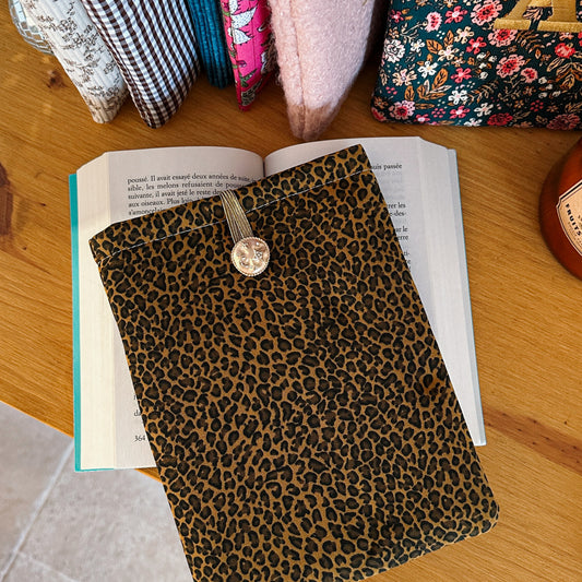 Housse de Livre Léopard