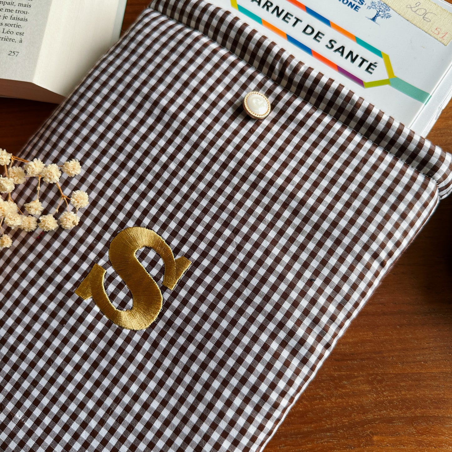 Housse de Livre Vichy