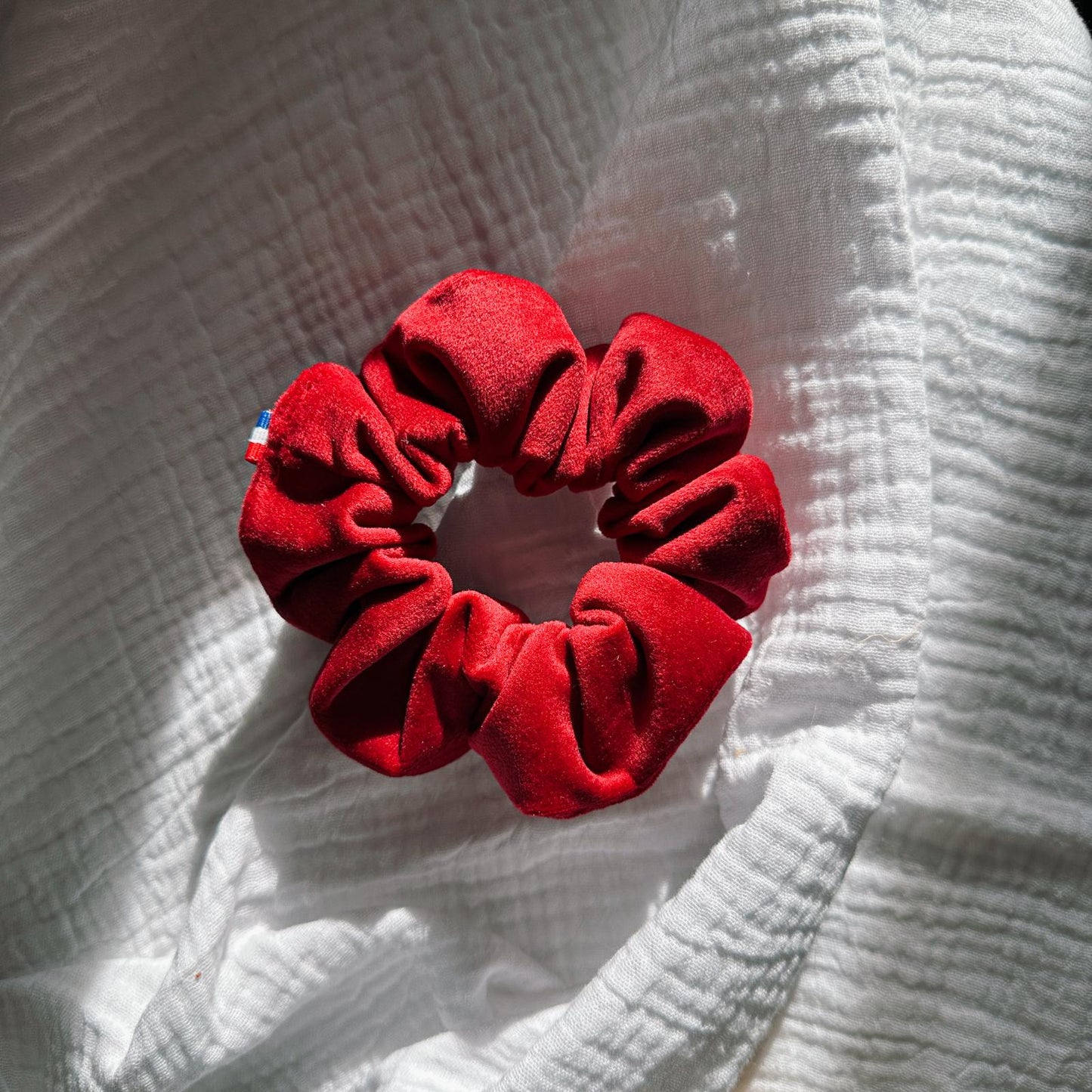 Chouchou Velours Bordeaux