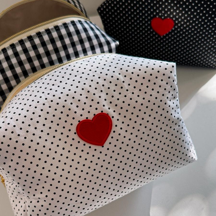Trousse à maquillage Pois ❤️