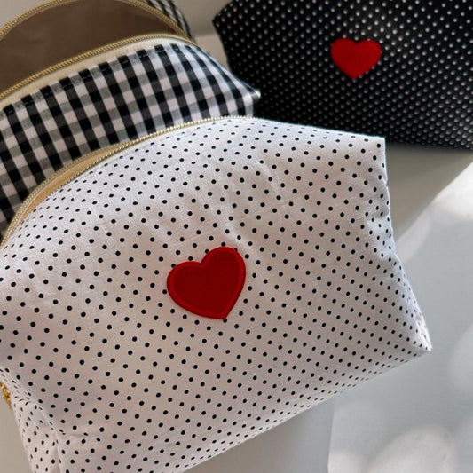 Trousse à maquillage Pois ❤️