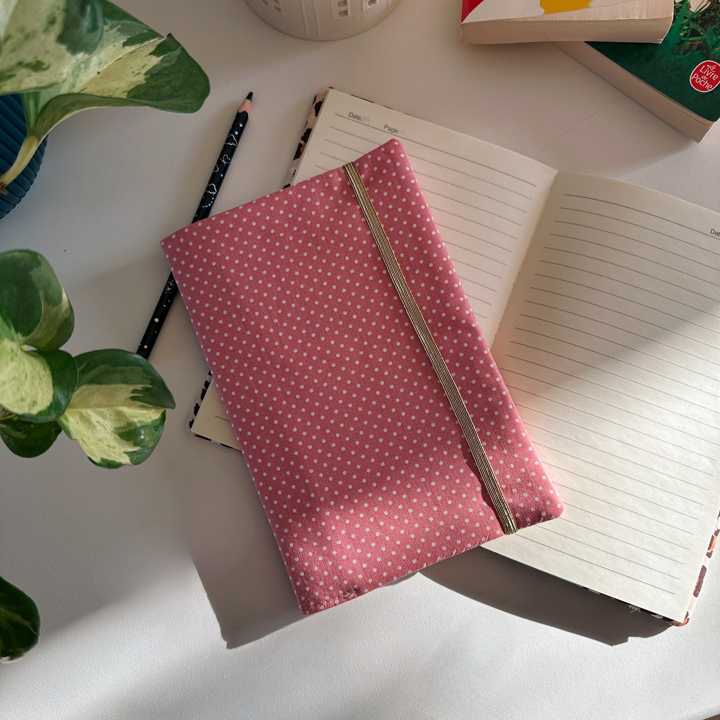 Protège carnet de notes Lily