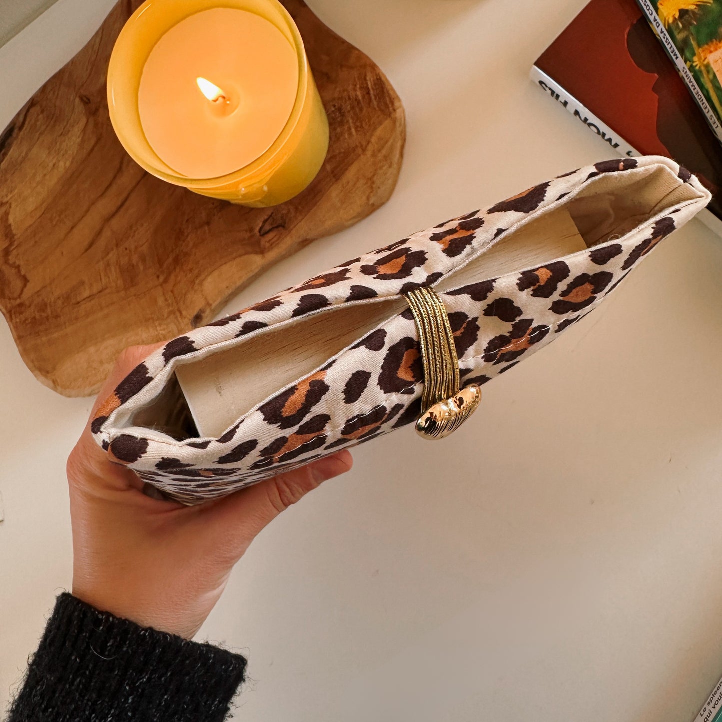 Housse de Livre Léopard